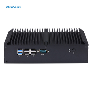 Q30651X Intel 6th Gen Skylake işlemci çekirdek i5-6200U çift çekirdek 8 USB 3 ekran arayüzü gömülü fansız endüstriyel Mini PC - Product Image 2