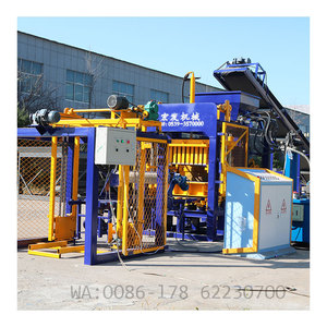 QT4 Voll automatische SPS-gesteuerte Ziegel herstellungs maschine Hydraulischer Druck hohl <span class=keywords><strong>block</strong></span> hersteller - Product Image 2