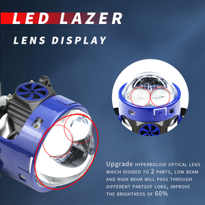 XVL P92 Led Fog Lamp Projector Lens 3.0 H4 Car Bi Led Lens Projector Fog Lights - Product Image 3