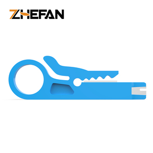 ZHEFAN Network Tool Multi Function Cable Stripper Hardware Insertion Tool Mini <strong>Cutter</strong> - Product Image 6