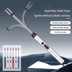 C型接口厨房点火器防风电弧脉冲点火USB充电电动耐用金属打火机 - Product Image 4
