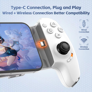Gamwing AoBing Max, controlador de juegos para teléfono móvil, almohadilla de juego, Joystick tipo C con cable y BT Compatible con Android iOS PC Switch - Product Image 6