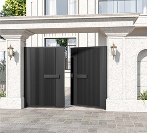 Chất lượng cao 2025 tường mới hiện đại đơn giản trượt mới nhất thiết kế cổng chính cho ngôi nhà chưa đánh giá - Product Image 3