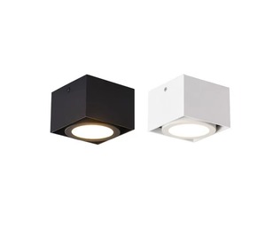 <span class=keywords><strong>Led</strong></span> <span class=keywords><strong>2in1</strong></span>ボディシェルインテリアアプリケーションスポットライトブラックモダンシーリングスクエアインドアダウンライト