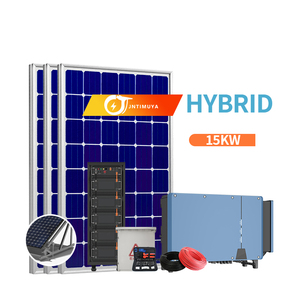 Jntimuya painéis solares 5000w, sistema 9kw 10kw 12kw no painel solar da grade 445w mono 24v sistemas de energia solar