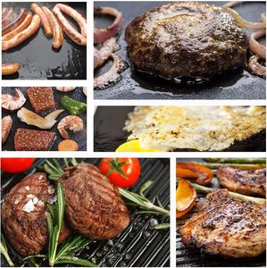 Không Dính Có Thể Đảo Ngược Đúc Sắt BBQ <span class=keywords><strong>Pan</strong></span> Trong Nhà Ngoài Trời Nấu Ăn Bền Nướng Chảo Hai Mặt Nướng <span class=keywords><strong>Pan</strong></span> Cho Khí Và Lò Nướng - Product Image 4