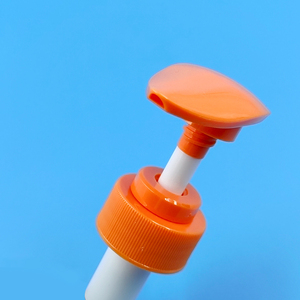 Özelleştirilmiş renk 4.0cc çıkış 28/410 33/410 geri dönüşümlü PCR plastik kozmetik aksesuarları için yukarı aşağı kilit losyon pompası
