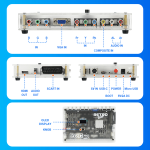 GBS Control Pro GBSC Video Converter RGBS VGA Scart Ypbpr segnale a HDMI per Retro console di gioco SE-GA case da sogno PS2 NGC - Product Image 5
