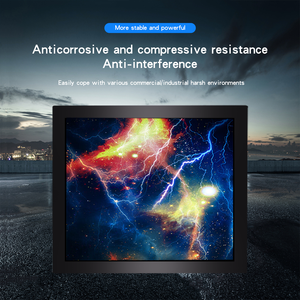 PC de panel táctil resistivo integrado de 12 pulgadas con computadora táctil del sistema Android I3 Win XP/7/10 PC todo en uno con panel industrial - Product Image 4