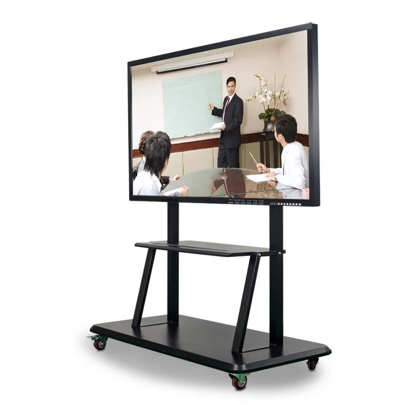 Tableau blanc électrique à écran LCD interactif intelligent de 75 pouces pour une utilisation en classe ou au bureau
