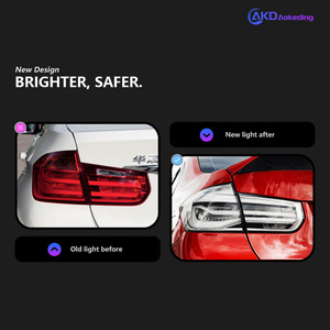 Bmw f30 için led arka lambası 2012-2018 f35 f80 dinamik sinyal kuyruk işık animasyon arka dur fren geri vites aksesuarları araba ışıkları - Product Image 4
