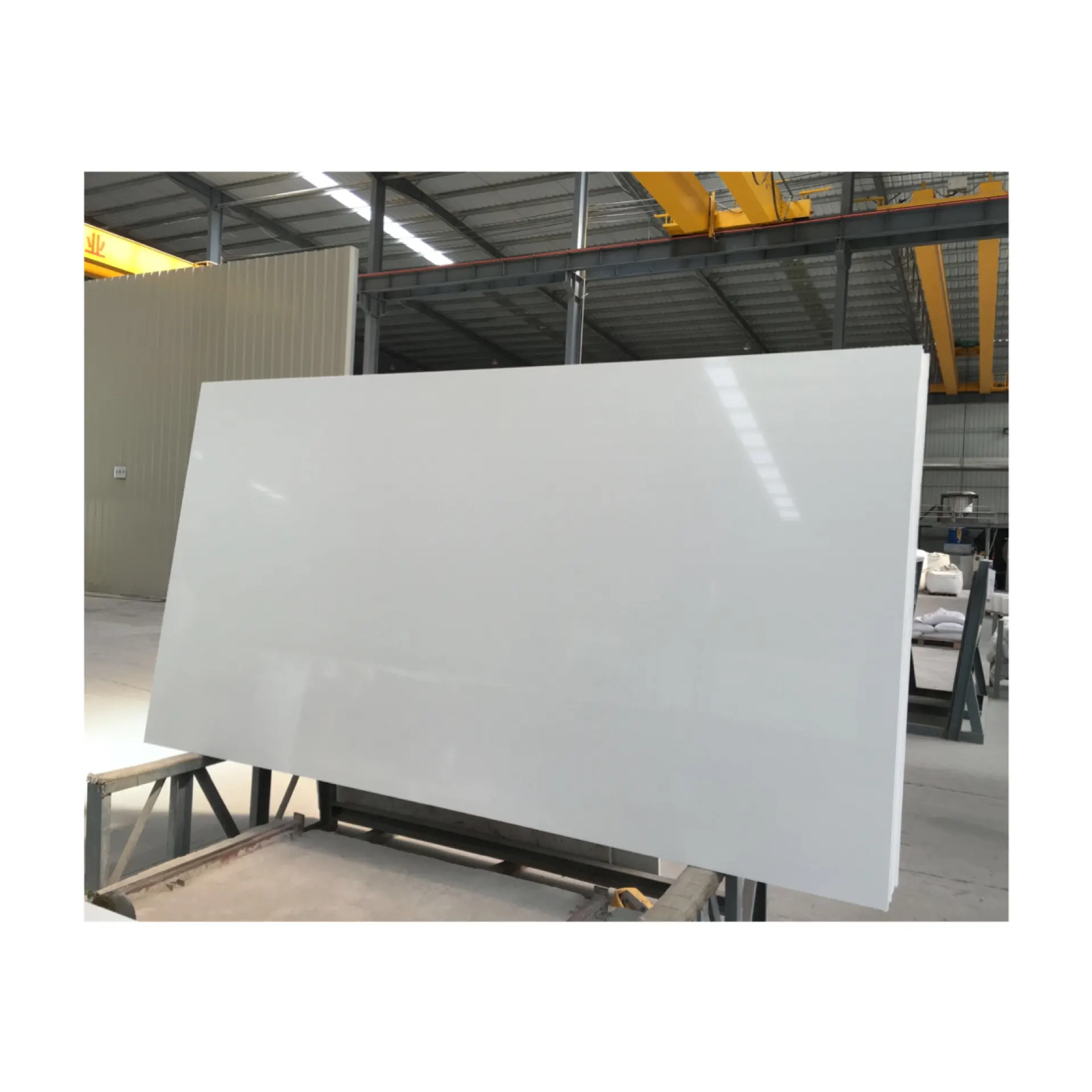 Chinese Super white artificial marble RSC-P026