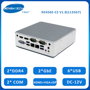 Refrigeración activa del núcleo de 11. ª generación de la computadora de escritorio, DDR4 Max, 64GB, compatible con DP, 4K, Mini Pc industrial, Nuc, de escritorio, 1, 2, 1, 2, 2, 1, 2, 1, 2, 1, 2 - Product Image 2