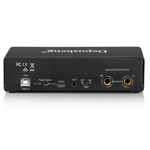 Depusheng MD22 New Arrival USB Professional Studio Sound Card <strong>Recording</strong> Audio Interface for Pc Recorder Computer Live Streaming - Product Image 2