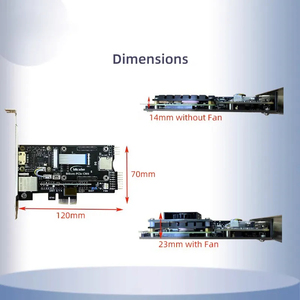 BLiKVM V2 PCIe KVM Over IP per Raspberry Pi CM4 telecomando O & M Server con interfaccia CSI OLED PoE HDMI compatibile - Product Image 4