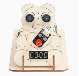 DIY Arduino Kinder Roboter Kit Stem Ultraschall Sitzhaltung Roboter grafische Programmierung Spielzeug Robotik für Kinder