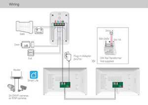Anjielo-Sistema de intercomunicación de videoportero de seguridad para el hogar con pantalla táctil de 10 pulgadas, cámara de visión nocturna e intercomunicador bidireccional de 2 líneas - Product Image 5