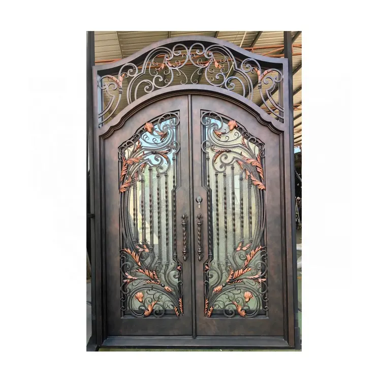 Portas e para perfil de janela forjada, 7cm polia deslizante design preço 36 x80 Sg-150031 aço na porta de ferro