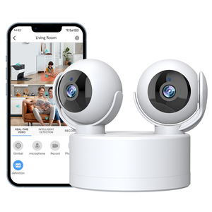 Las 10 mejores cámaras de seguridad inalámbricas Sensor de movimiento de 360 grados Cámara DE SEGURIDAD Detector de movimiento Wifi Cámara panorámica Yoose Alexa - Product Image 1