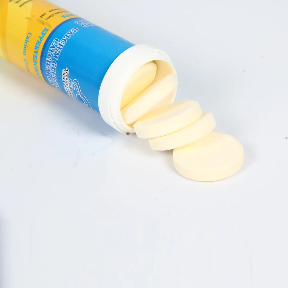 Werkseitige Lieferung von Calciumgluconat-Brause tabletten und pharmazeut ische Tabletten der Marken