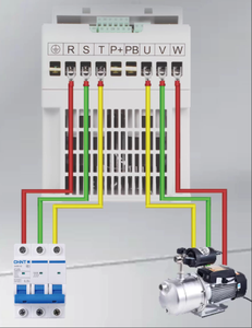 VFD 380V 55KW 3HP 9.6A 220V Salida Inversor de control de accionamiento de frecuencia variable Adecuado para control de velocidad CNC de motor de husillo - Product Image 4