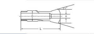 T-ONE迷你托诺数控din 6343 tf37数控夹头夹头韩华XD38汽车车床导套 - Product Image 5