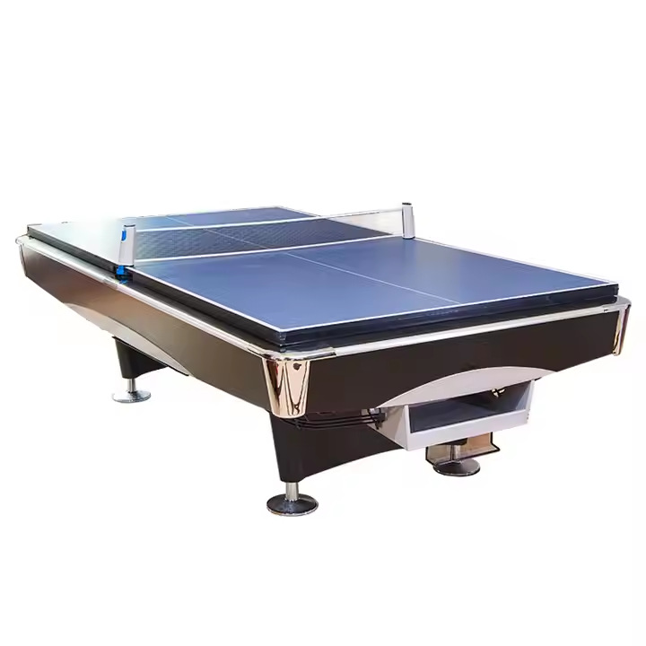 Bleu avec dessus de ping-pong