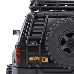 许可FMS 1:18 FCX18 LC80陆地巡洋舰80 4WD 2.4Ghz遥控微型岩石履带越野卡车，带电子控制发射器升级零件 - Product Image 5