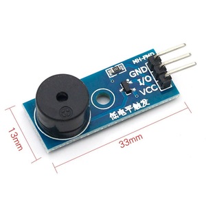 Pasif buzzer modülü düşük seviyeli tetik ses modülü buzzer kontrol panosu alarm - Product Image 3