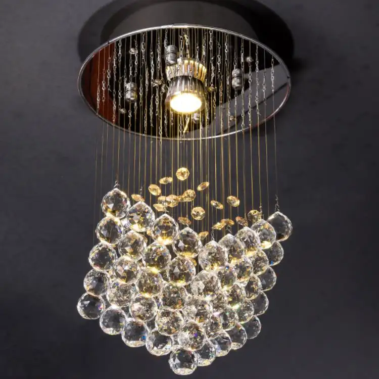 Lustre de cristal para iluminação, lustre de cristal moderno decorativo de luxo europeu, luminária pendente k9