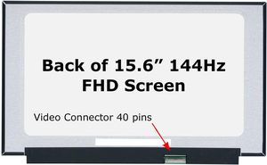 HP Victus 15-FA0031DX 15-FA0032DX FHD 1920x1080 40pins için Laptop LCD LED ekran paneli 144Hz IPS mat - Product Image 2