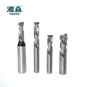 ソリッドカーバイドフレサCNCフライス<span class=keywords><strong>2</strong></span>フルートフラットコンプレッションエンドミル