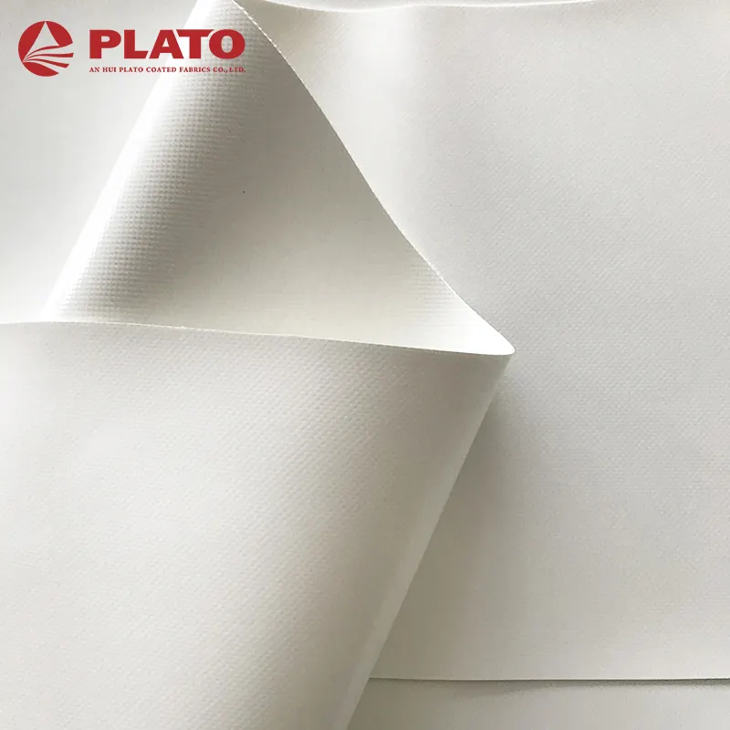 Film soak-off imperméable à revêtement pvc 100% polyester, 1500G, matériau membrane