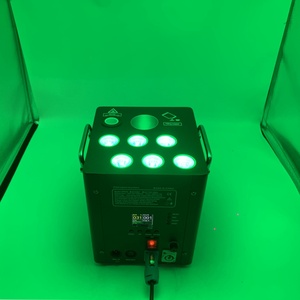 Remote Control and Dmx 6 Pcs Rgbw 4 in 1 <strong>LED</strong> 600W Cold Firework Machine Fountain <strong>Led</strong> <strong>Spark</strong> Machine - Product Image 1