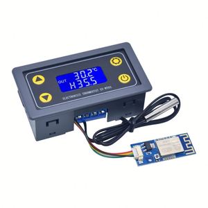 Módulo de controlador de temperatura del termostato remoto WiFi, refrigeración y calefacción, alarma de temperatura alta y baja, registro de nube - Product Image 1