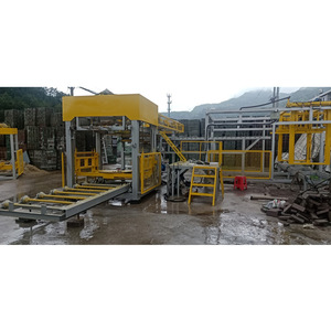 Qt18-20 completamente automatica interblocco cemento pavimentazione in mattoni solidi cavi che fanno la macchina per la produzione di blocchi di linea di blocco impilamento - Product Image 5