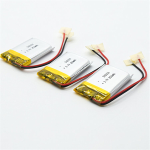 502030 250mAh 3.7V 0.925Wh Rechargeable 5.0*20*30mm Lithium Ion Pouch Battery for GPS Device Fast Shipping - Product Image 1