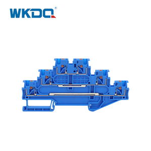 PT1.5/<strong>S</strong>-3L 1.5mm Push in Din Rail Triple Level Terminal Blocks - Product Image 4