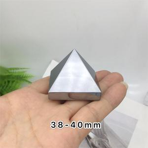 Đá tự nhiên terahertz kim tự tháp chữa bệnh năng lượng thời trang trang sức cho trang trí nội thất phụ kiện thủ công quyến rũ - Product Image 6