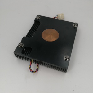 Mini Host Cooler ITX Cooler Low Profile CPU <strong>Heatsink</strong> for Intel 4Pin Computer Aluminum CPU Radiator <strong>1U</strong> Cooler Fan - Product Image 3