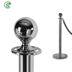 Thép không gỉ <span class=keywords><strong>stanchion</strong></span> Đỏ carper kiểm soát đám đông rào cản stanchions dây và cực - Product Image 6