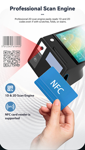 Bestes Android Smart Payment POS-Terminal für kleine Unternehmen mit 4G/WiFi Z150 - Product Image 5