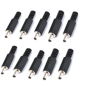 DC güç erkek tak 3.5mm X 1.3mm DC güç Jack konnektörü 3.5*1.3mm erkek soket dağı fişler 1A 30V siyah bağlayıcı - Product Image 4