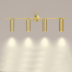 זהב מתכוונן רכבת 3 שלב מגנטי מתקן 30W Cob Led ניתן לעמעום Led מסלול תאורה צר קרן זווית זרקורים