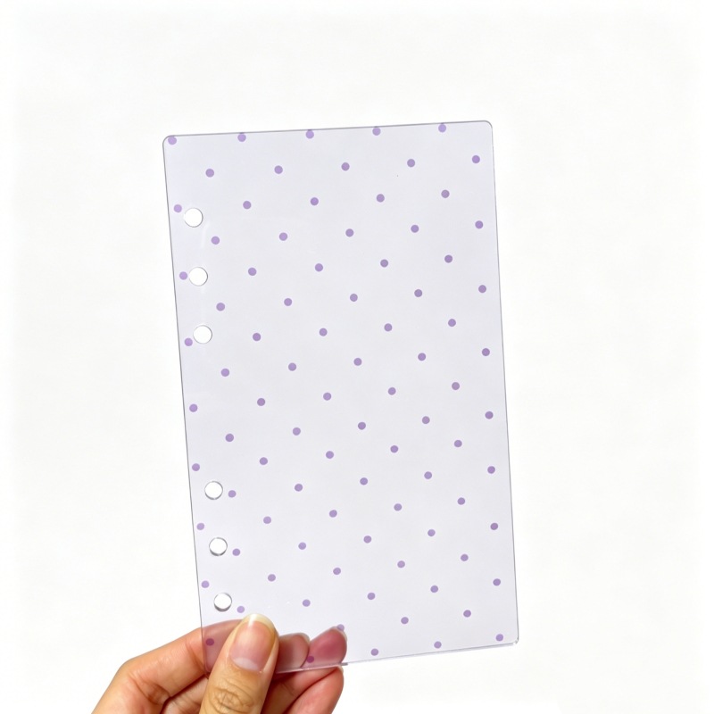 A6 à pois violets (pièce unique)