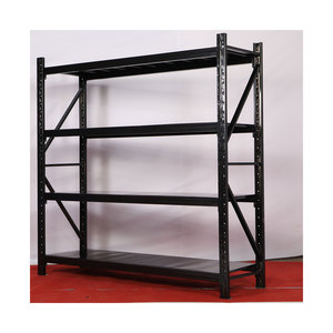 4 estantes Longspan Garaje Estanterías Sistemas de almacenamiento Carga 200kg por estante Estante sin pernos Fábrica de estantes para manejo de materiales industriales - Product Image 1