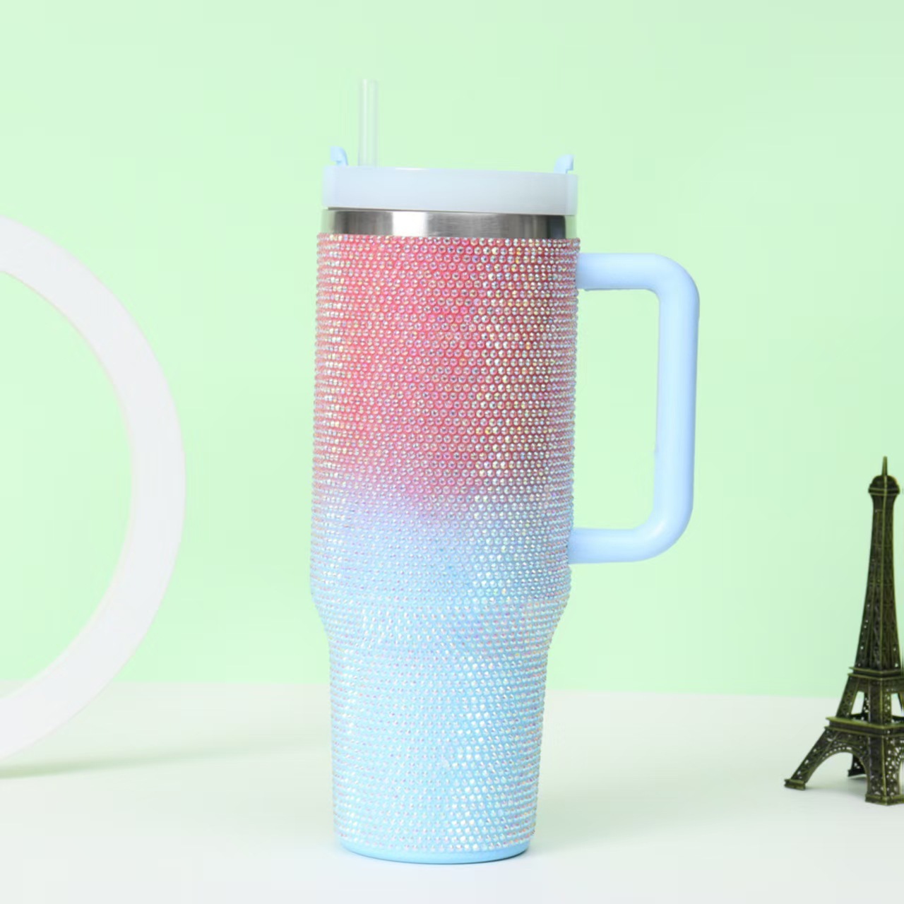 Dégradé bleu rouge