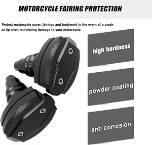 İyi fiyat düşen koruma çerçevesi Slider Fairing Guard Crash ped koruyucu Honda CBR 1000 RR yangın Blade 2012-2016 için - Product Image 4