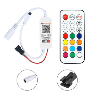 Tuya APP Control LED-Controller 5-24V 24-Tasten-IR-Fernbedienung 12V 6A RGB-Controller - Product Image 1