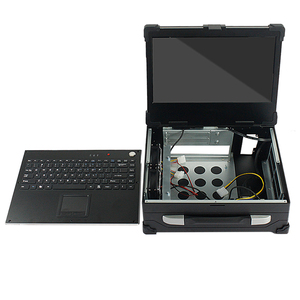 LCD Display 4U Server Case With Keyboard 7 Full Height PCIE Slot Portable <strong>Computer</strong> Server Chassis - Product Image 3